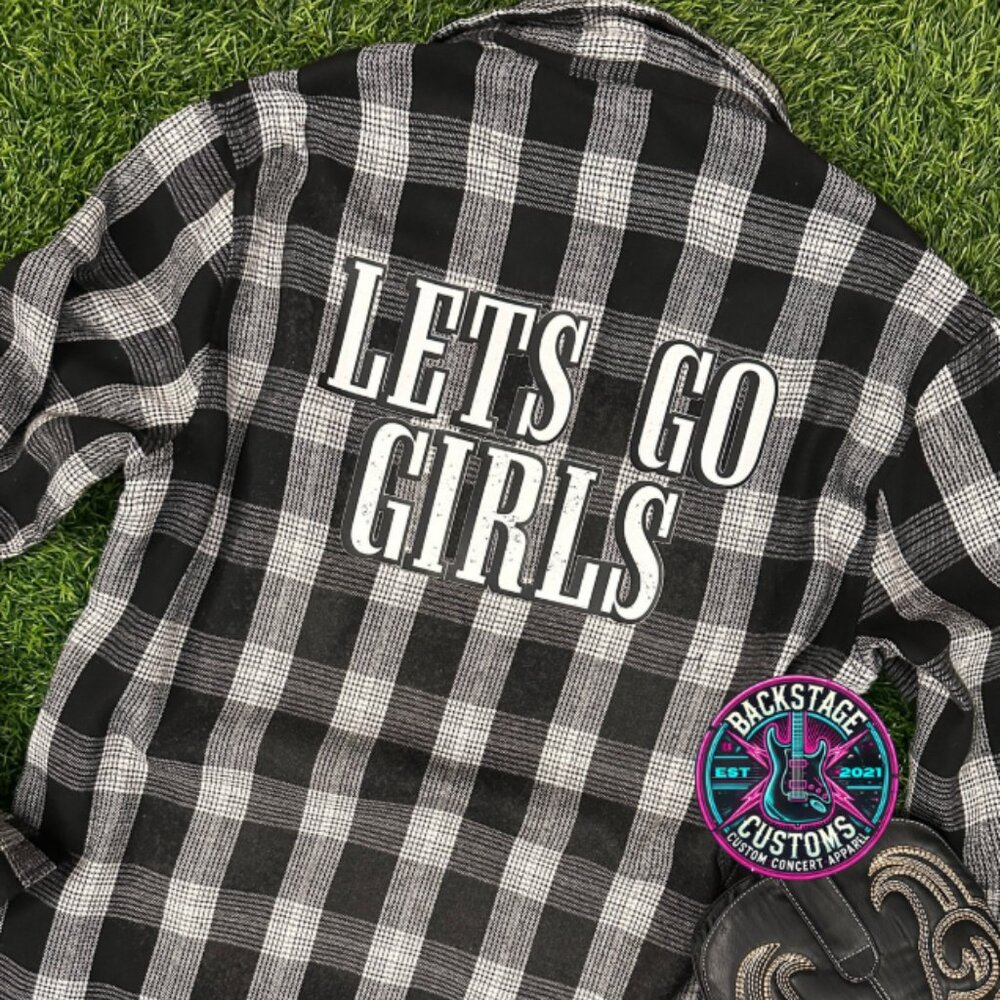Let's Go Girls Flannel